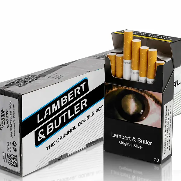 Lambert & Butler carton